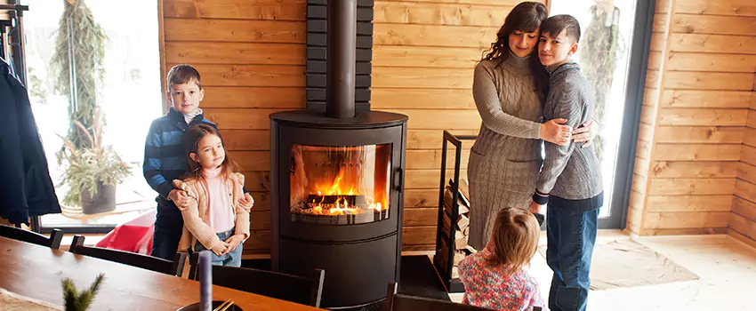 Morso Cast Iron Fireplace Insert Installation in Hermiston, Oregon