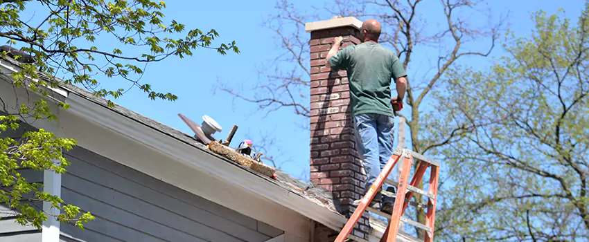 Vinyl and PVC Chimney Flashing Installation in Hermiston, OR